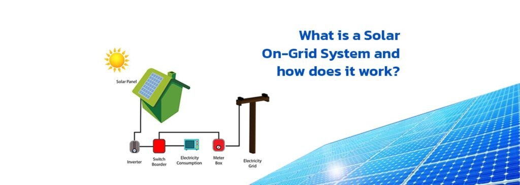 On grid solar system installation for home in Indore MP by Solar Sphere Services